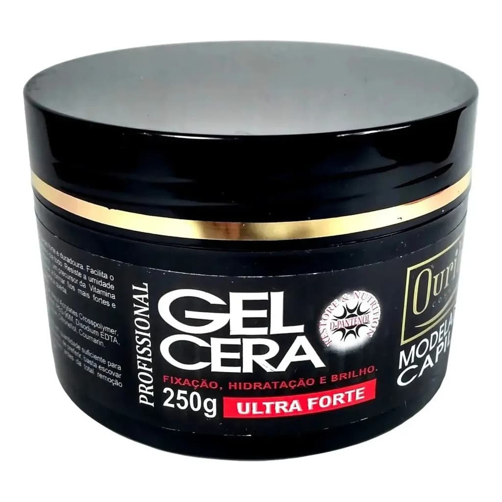 Gel Cera Capilar Ultra Forte Ouribel 250g Promoção
