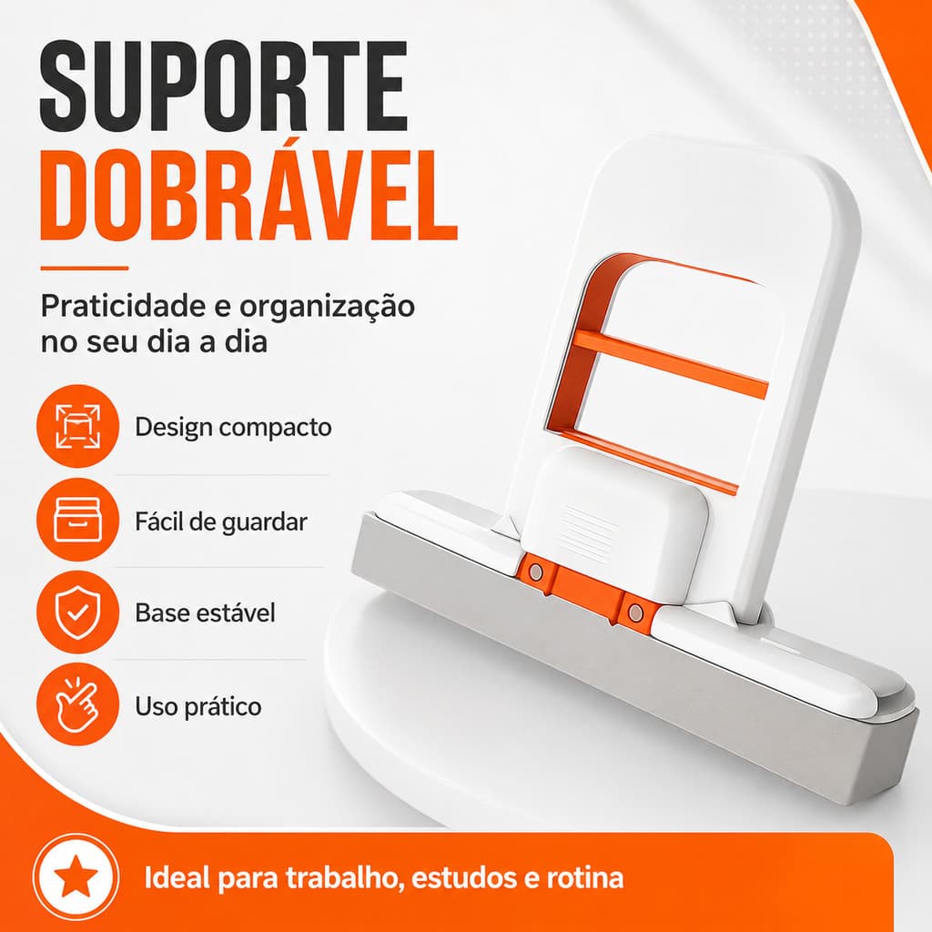 Rodinho De Pia Cozinha Rodo Mini Mop Magico + Borracha Refil Limpa E Seca - Retrátil