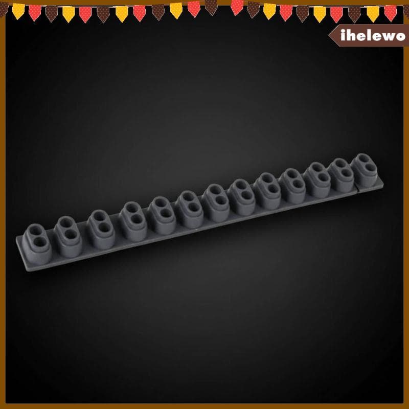 [Ihelewo] Almofada Condutora De Teclado Acessório Flexível De Silicone Para Restauração De Teclas De Piano E Teclados El