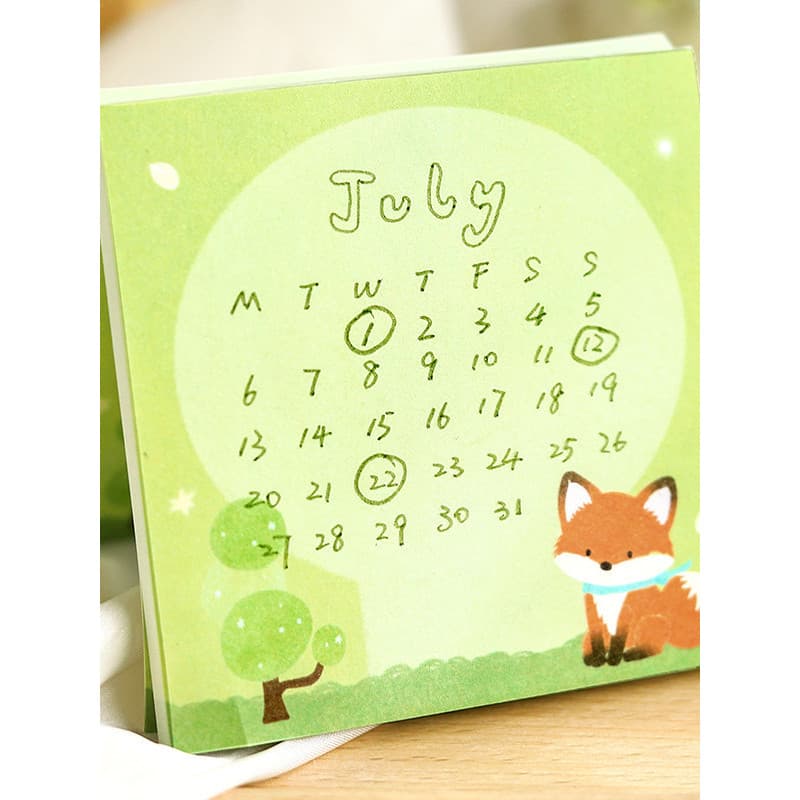 100 folhas de papel de nota BOBO estação série bonito tema Animal manual Base colagem nota Material papel