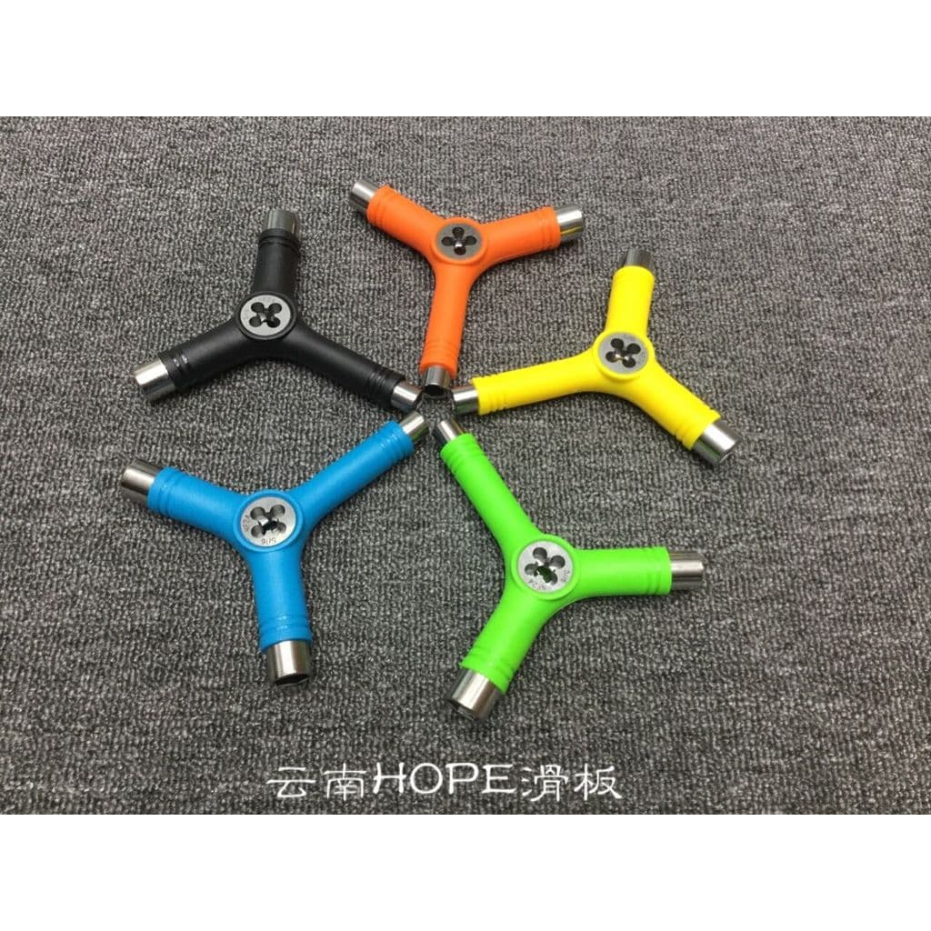 Ferramenta de skate em forma de Y com dentes de skate Balanço duplo/Longboard Profissional Ferramenta de skate profissio