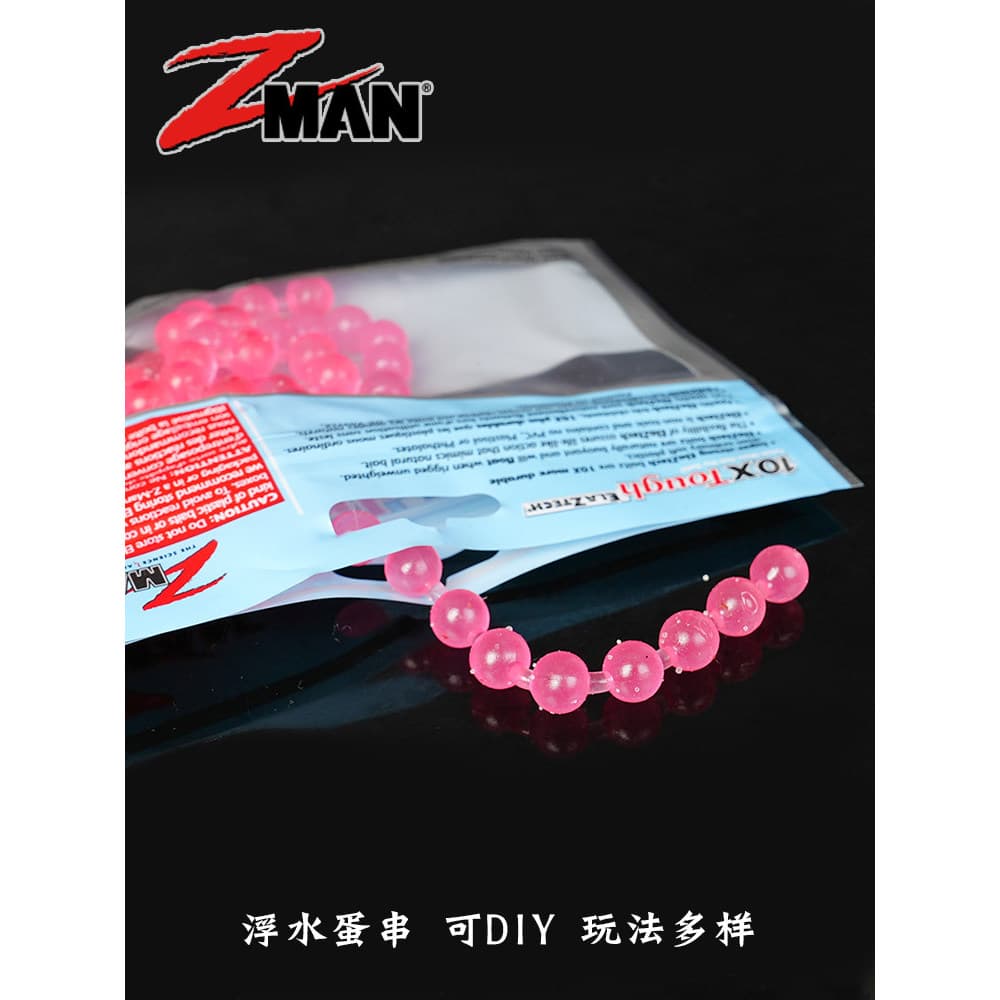 Isca macia Oval americana Zman isca Artificial EZ egz mordida resistente a rasgos pode DIY flutuante ovo corda isca maci