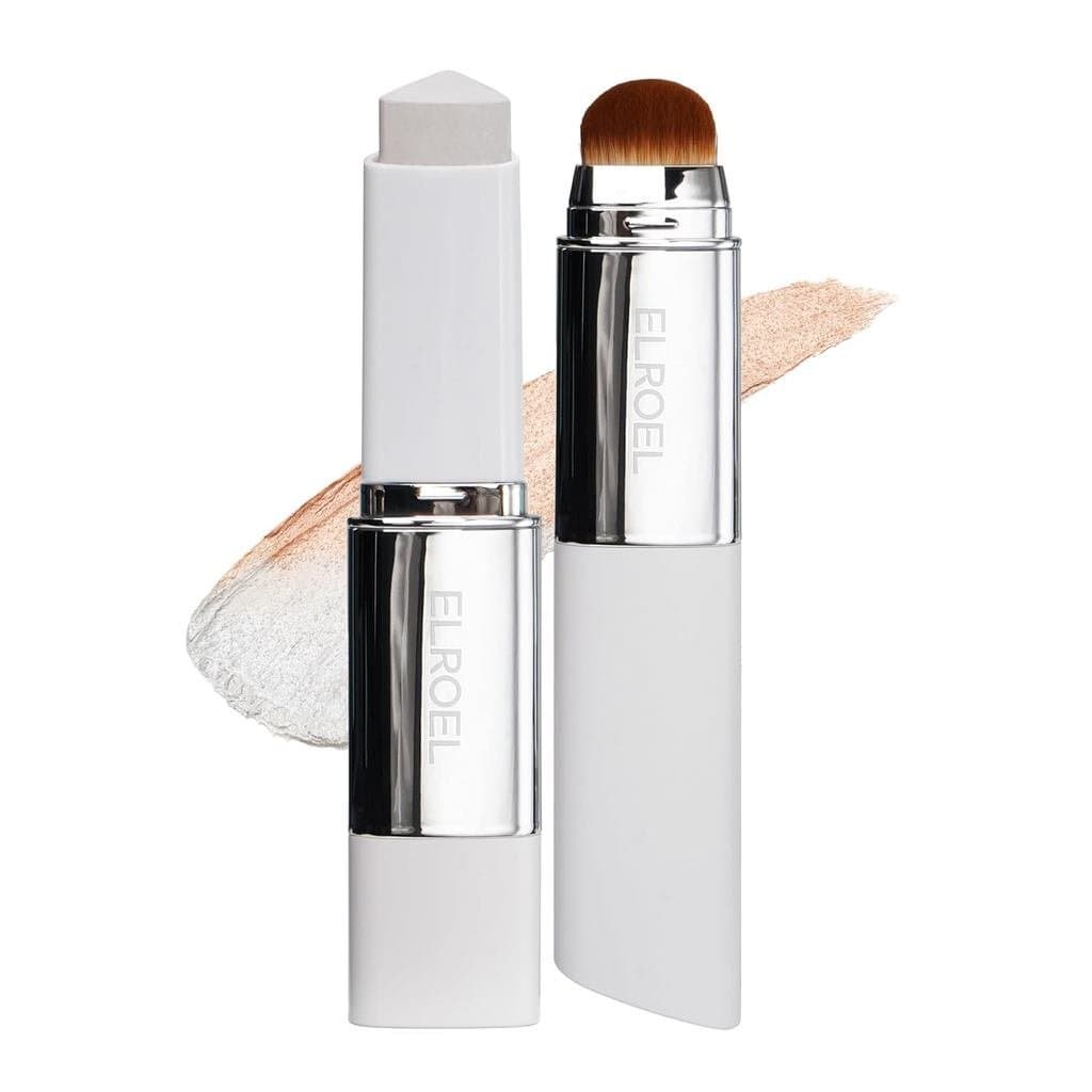 ELROEL Blanc Cover Cream Stick V - Base de Maquiagem Coreana # Feira 200 |   Base em Bastão com Cobertura Média a Total,