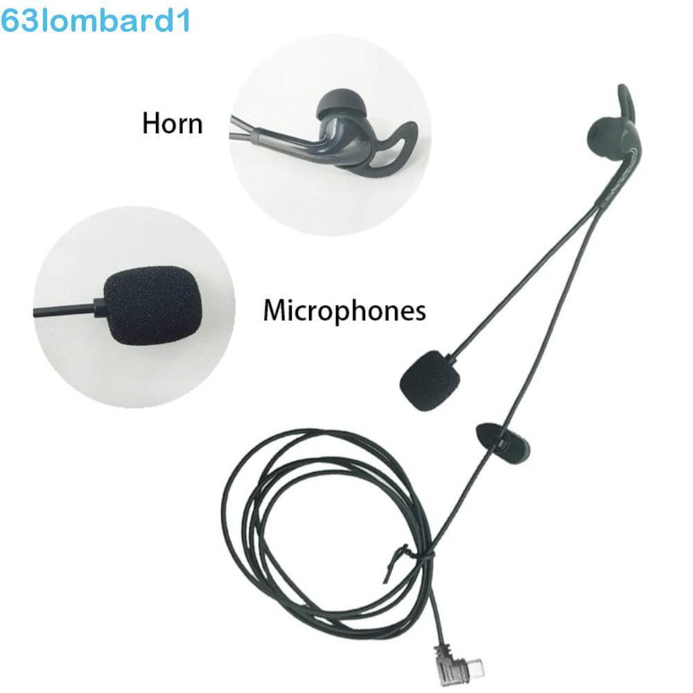Fone De Ouvido Para Árbitro LOMBARD1 , Fones Intra-Auriculares Com Interface Tipo C , Capacete De Redução De Ruído V6