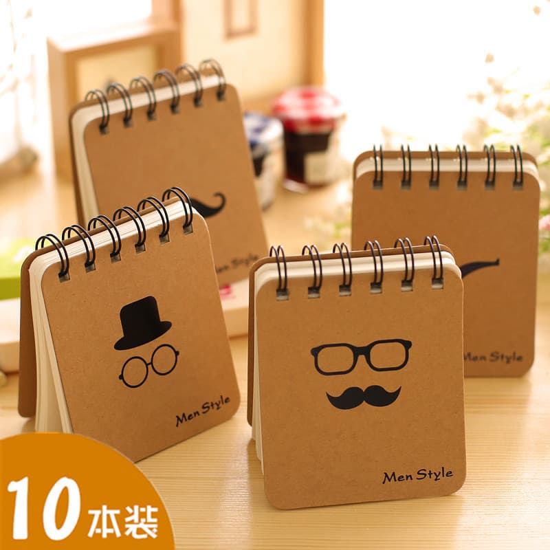 10 caderno pequeno simples tamanho pequeno bloco de notas portátil caderno bloco de notas estudante papelaria coreano fr