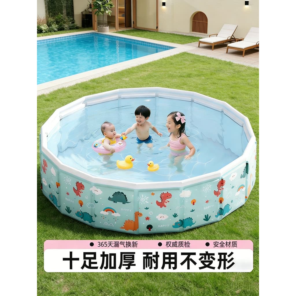 Piscina inflável bebê crianças piscina interior do bebê doméstico grande dobrável piscina ao ar livre estofamento piscin
