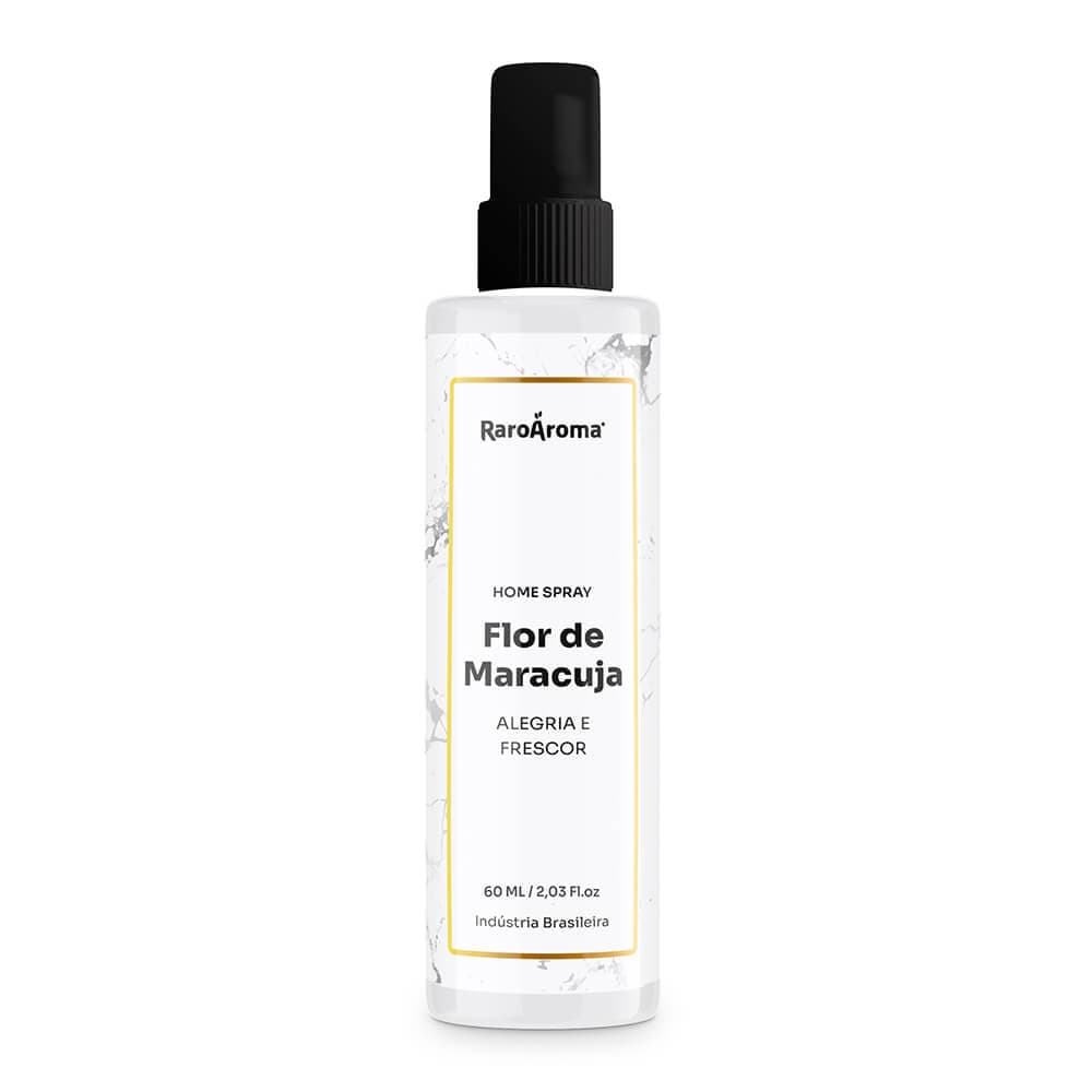 Home Spray Flor de Maracujá 60ml Aromatizador de Ambiente | Raro Aroma