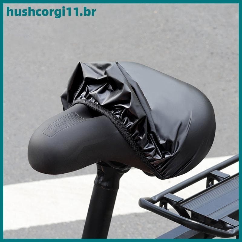 HUSH 1PC Capa Ultraleve À Prova D'água Para Bicicleta-Protetor De Assento Elástico BR