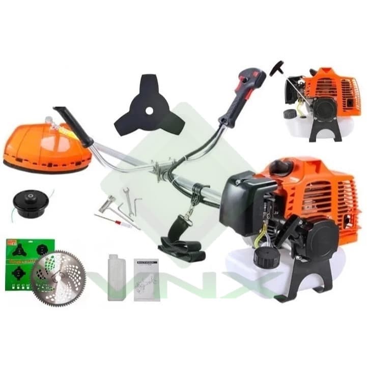 Roçadeira 65cc - 3.2hp - profissional a gasolina nakasaki 3 em 1 - Qualidade