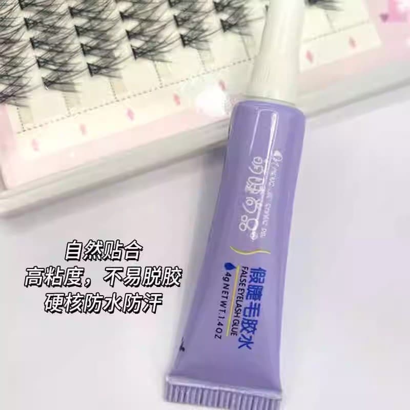 Cílios bonitos moda 4g cílios postiços cola genuína estilo de longa duração cílios pegajosos beleza loja de cílios enxer