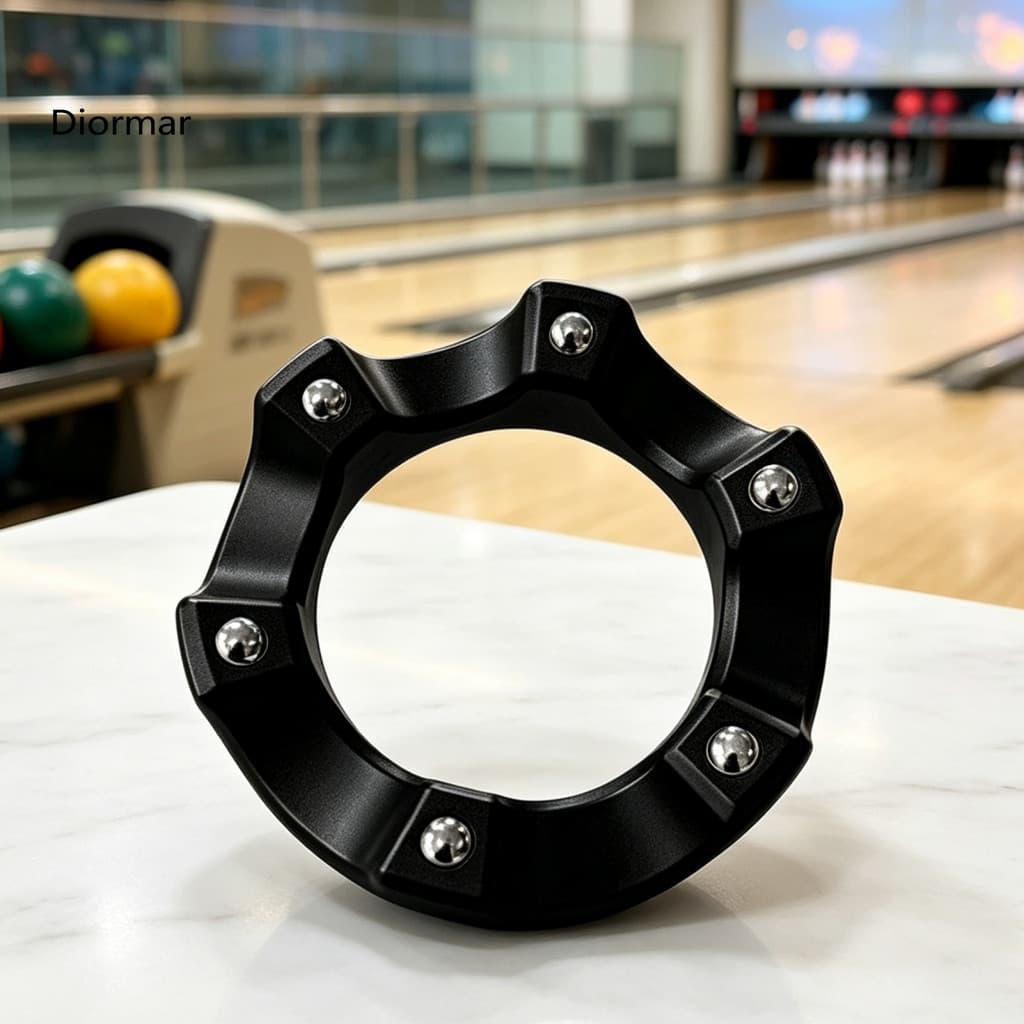 Bowling Equipment Ball Accessories 360° Rotating Spinner Stand – Universal Cup Holder for Polishing Display Durable f