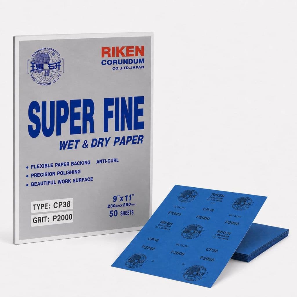 Lixa D'água G2000 Pacote Com 50 Folhas - Riken