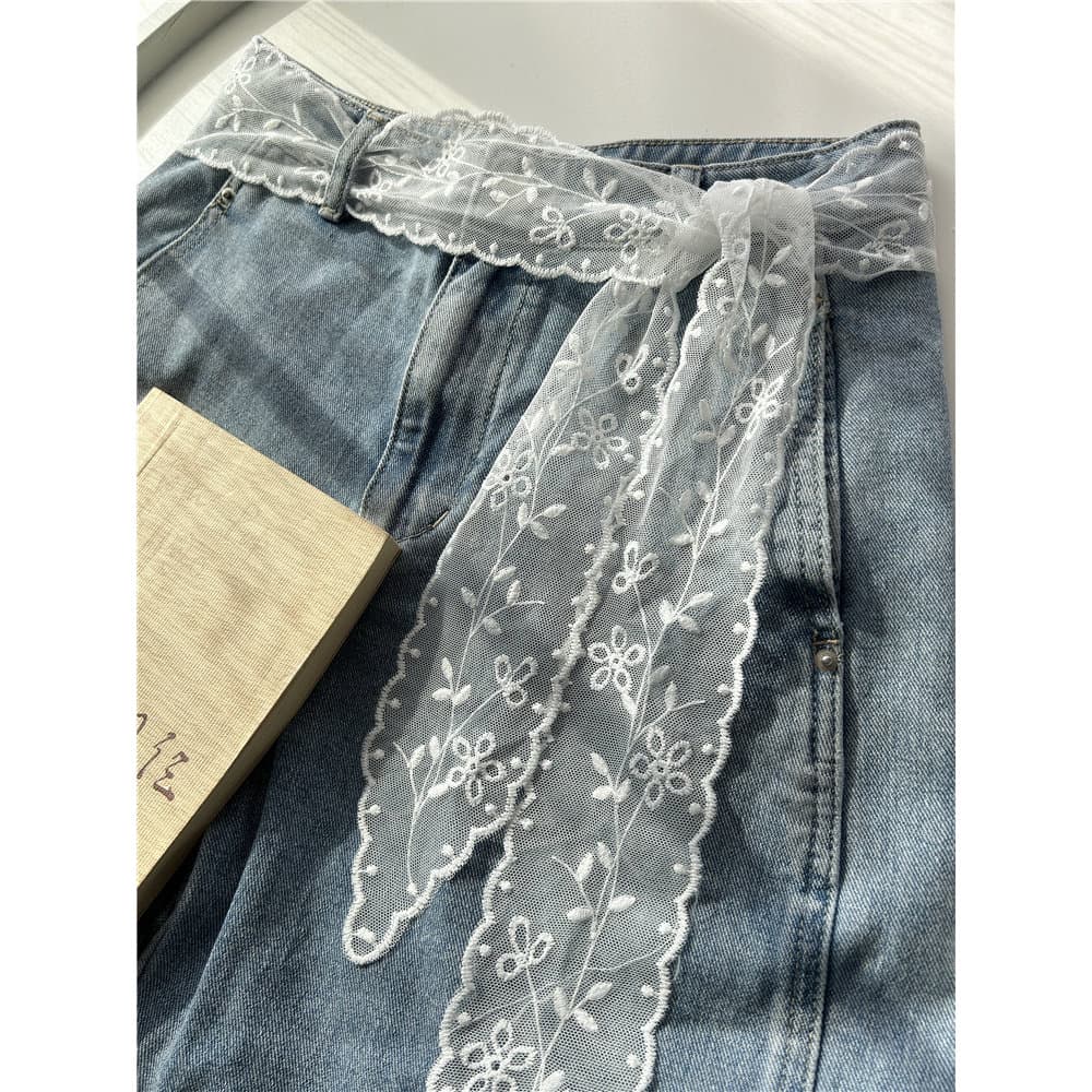 cinto feminino largo cinto feminino plus size Novo estilo doce cinto de renda feminino combinando saia Jeans calças cint