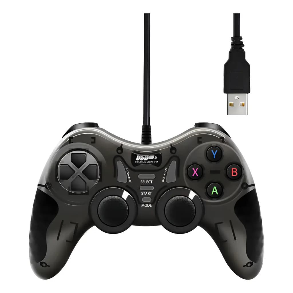 Controle Pc Gamer Usb Celular Joystick Compatível P3 Console