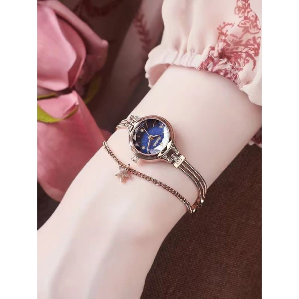 relogio feminino relogio feminino luxo Relógio feminino nicho luz luxo na moda pequeno 2024 novo estilo feminino relógio