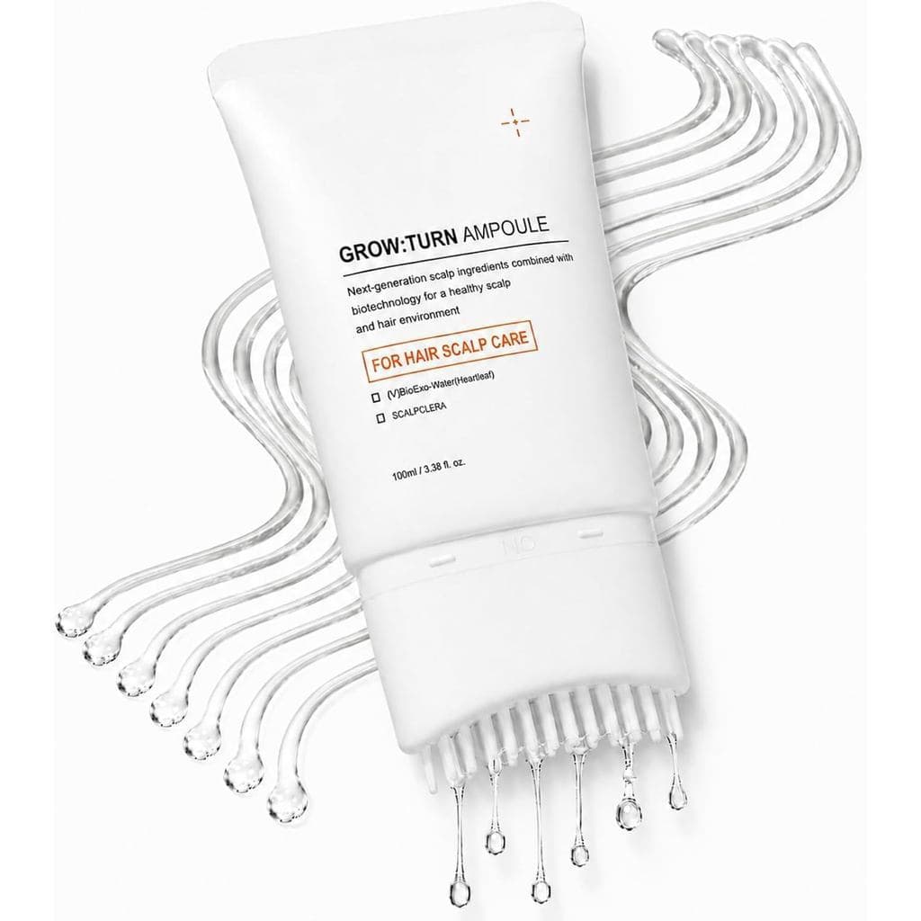 Sérum para Crescimento Capilar com Escova Integrada, Cuidado Suave para o Couro Cabeludo, Massageador de Couro Cabeludo,