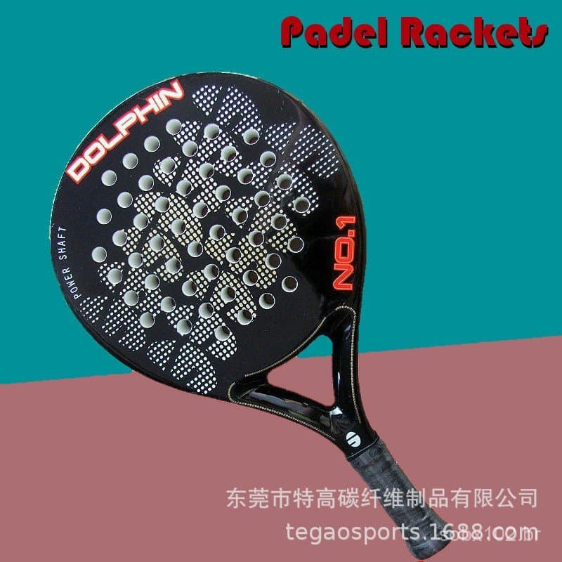 Raquete de beach tennis em fibra de carbono, raquetes de padel, raquete de padel, raquete de tênis de padel.