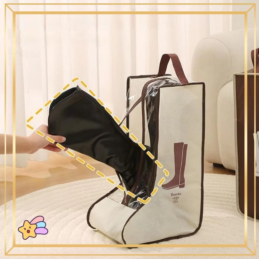 PETS1 Armazenamento De Botas Altas , Bolsa De Dobráveis À Prova D'água Protetora Capa De Proteção De Bota