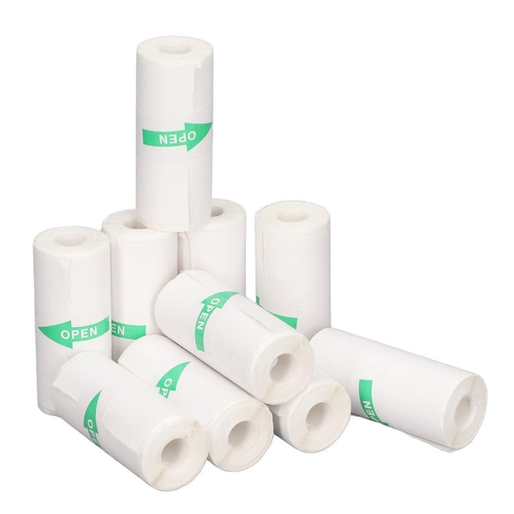 10 Peças , 20 De Papel Adesivo Térmico , Óleo Em Forma De Rolo Resistente Sem Rolos Térmicos De Núcleo , À Água