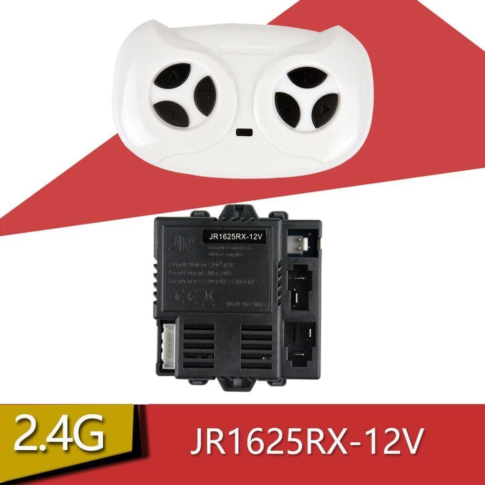 Controle Remoto , Receptor De Carro Elétrico Infantil JR1625RX-12V , Controlador Bluetooth 2.4G De Início Suave