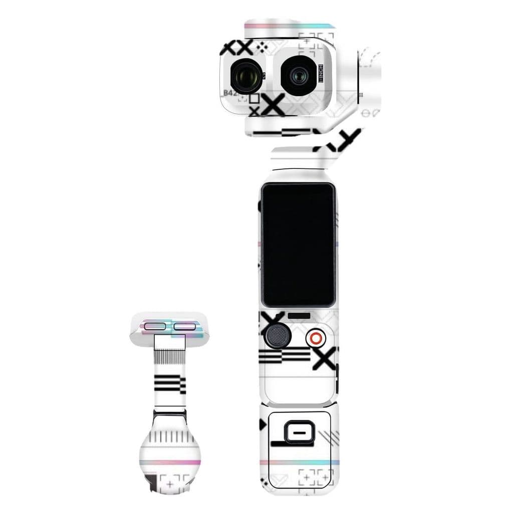 Adequado para DJI Osmo Pocket4P filme Pocket4 Pro único corpo película protetora adesivo acessórios caso