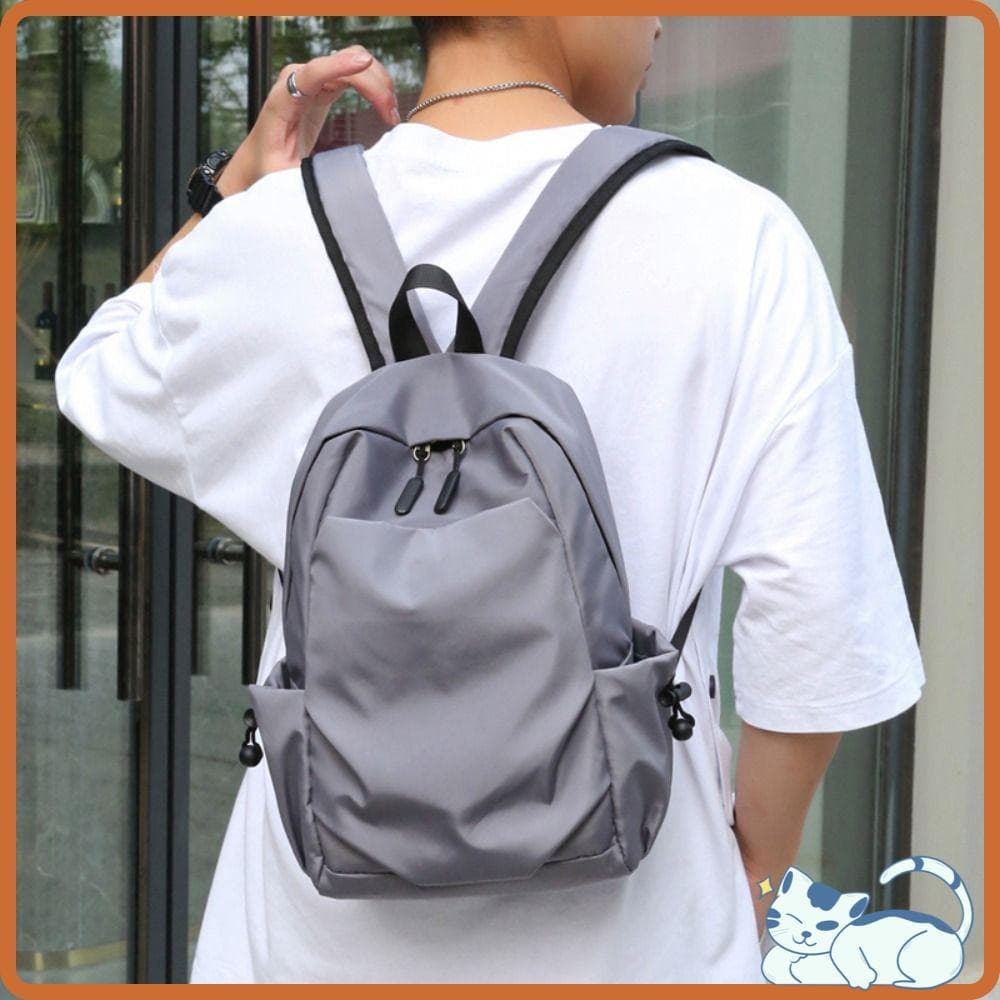 Mini Mochila Masculina , Bolsa Escolar Leve De Ombro Pequeno , Mochilas Masculinas De Viagem Resistentes Ao Desgas
