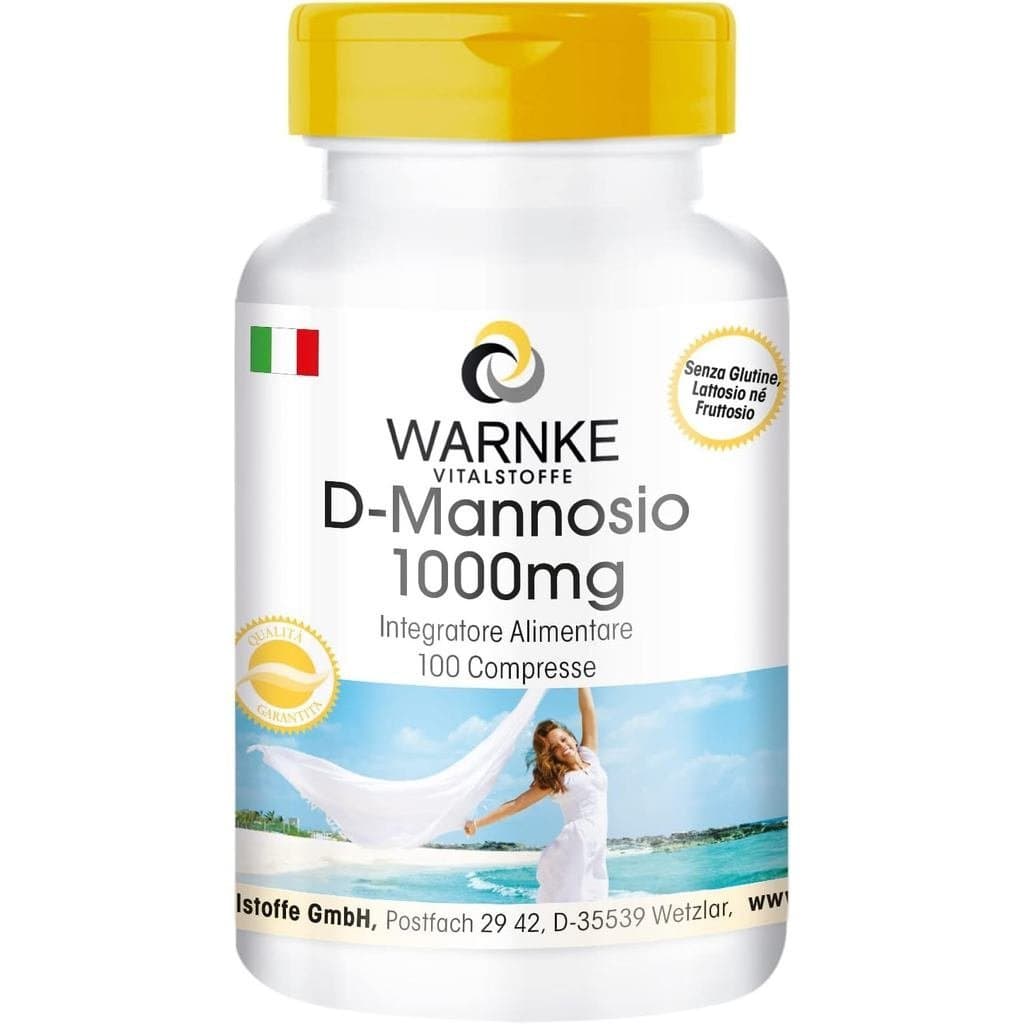 D-Manose 1000 mg – Dose elevada – Vegano – 100 comprimidos. |     Vitaminec - Qualidade farmacêutica alemã