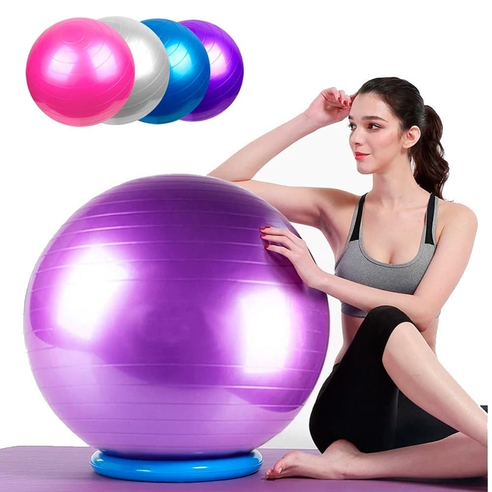 Bola Pilates Yoga Abdominal 45cm e 55cm e 65cm