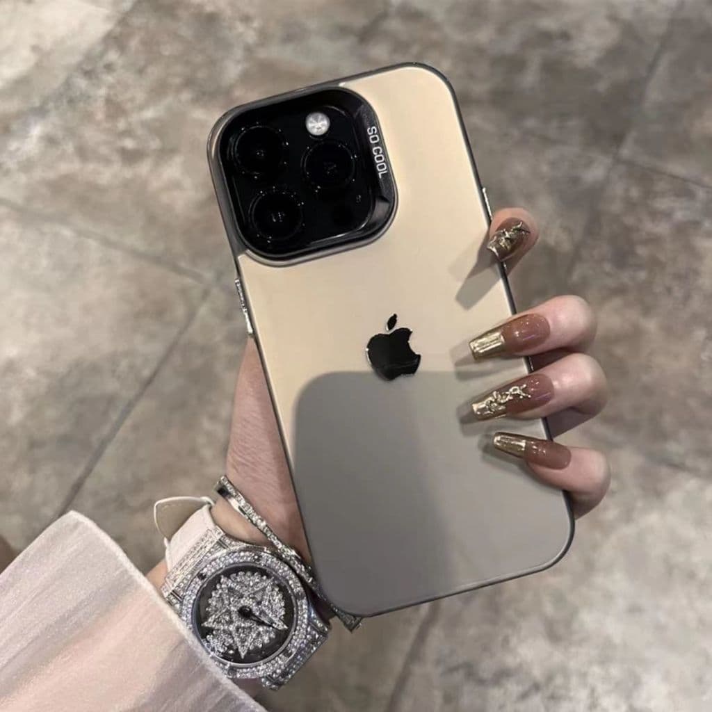 Capa Para Motorola MOTO G84 G54 G64 G54Power G14 G22 G24 C04 IMD Simples Logotipo Da Apple Fosco Caso De Telefone