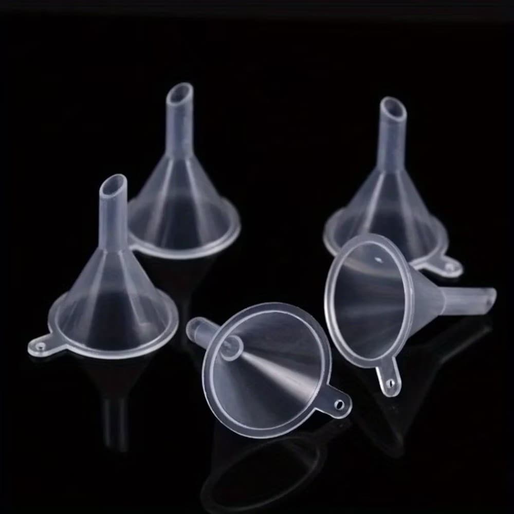 5/10/20 Pcs Mini Conjunto De Funil De Plástico Pequeno Dispensador De Líquido Ferramenta De Recarga Kit De Acessórios De