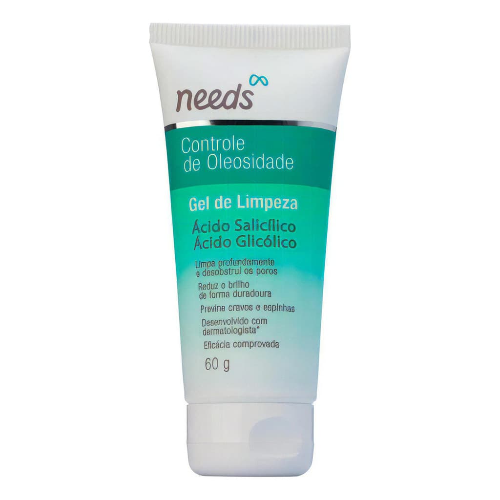 Gel de Limpeza Facial Needs Controle de Oleosidade 60g