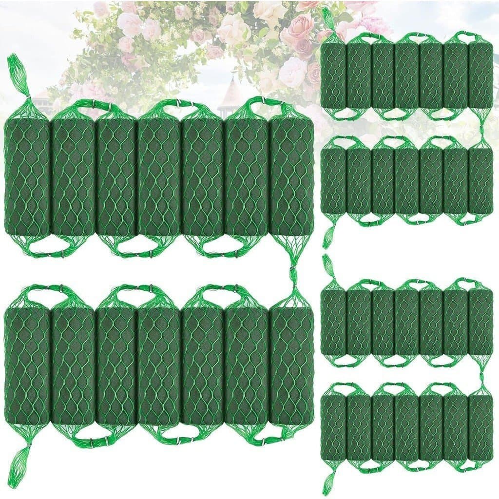 14 Peças Espuma Floral Molhada Garland Para Flores Frescas Artesanal Jardim Doméstico Decoração De Casamento Arco Porta