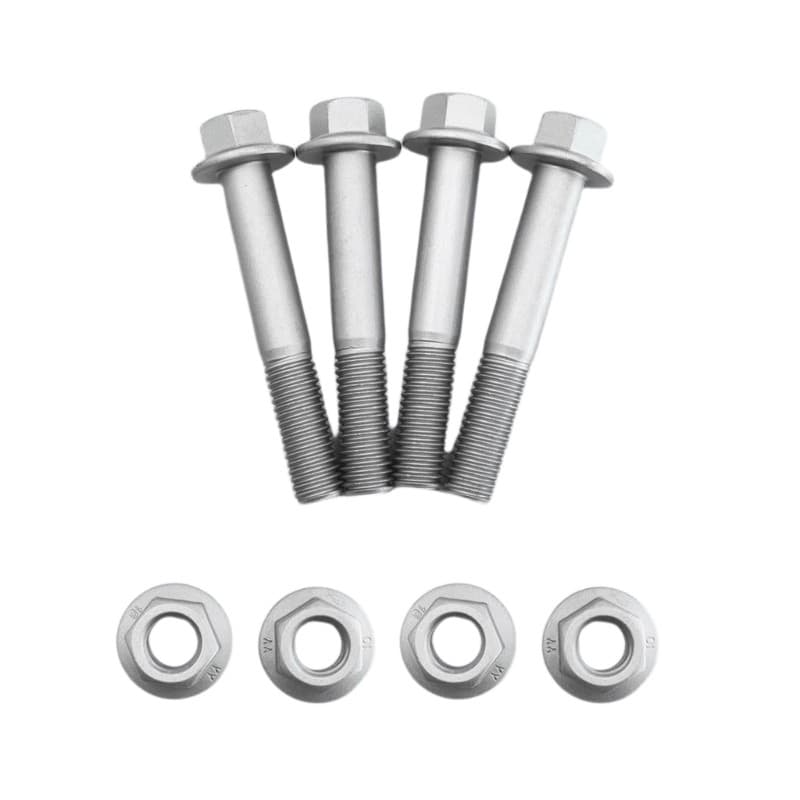 blg Hardware Reparo Montagem Traseira Parafusos Amortecedor Aço 70 Mm 4 E 4 Fixadores Travamento Para
