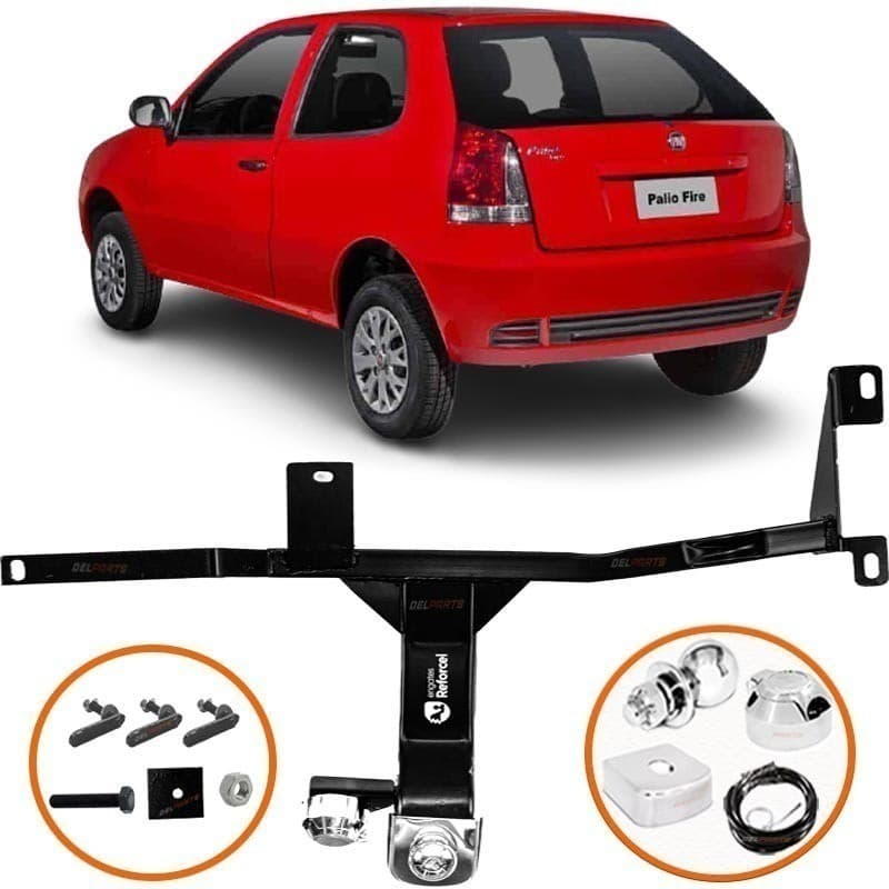 Engate Reboque Rabicho Fiat Palio Economy Inmetro Até 500kg Bom