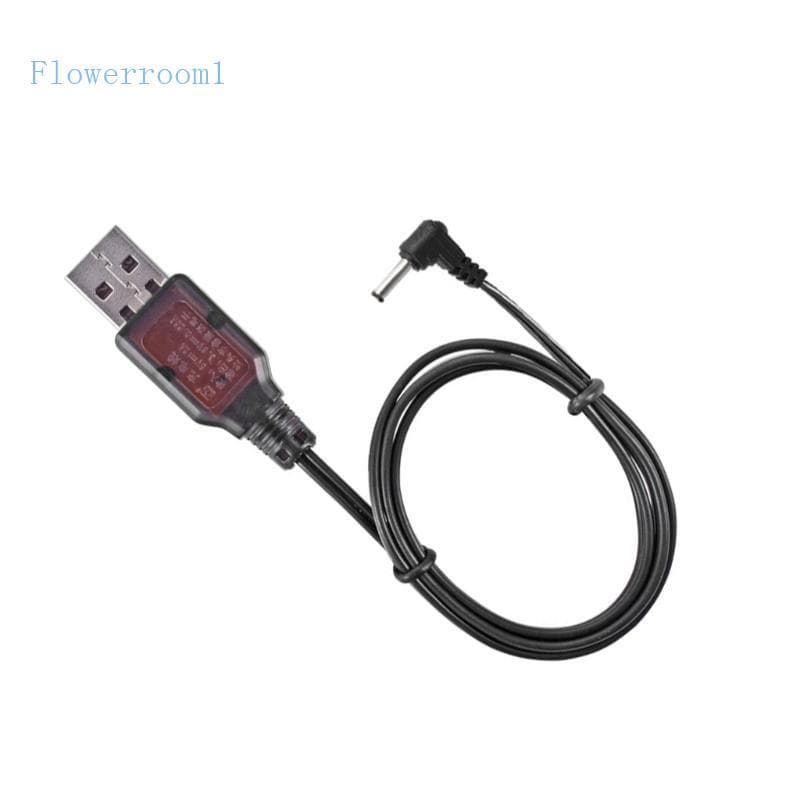 Flowerroom1 3 5mm Cotovelo 3 6V Carregamento USB Carregador Lítio Para Brinquedo Remoto