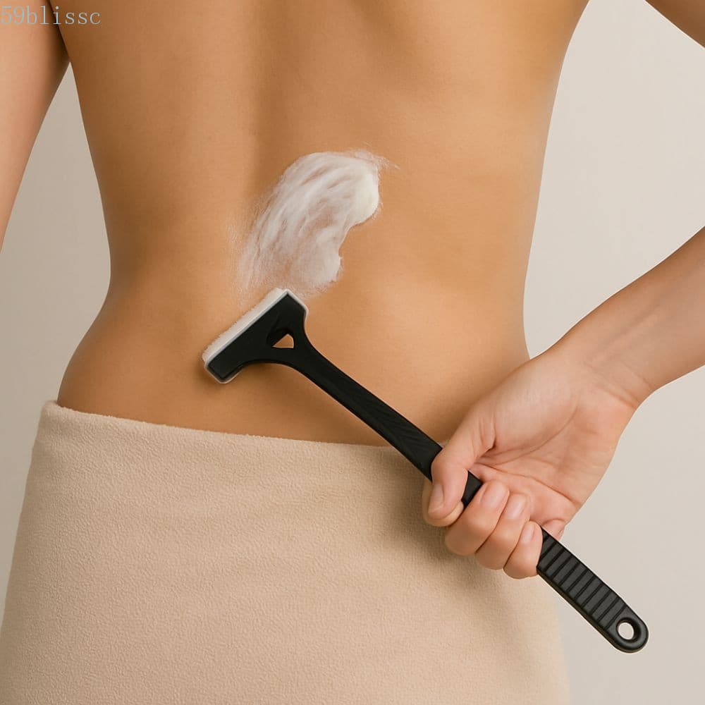 Aplicador De Loção Traseira BLISSC , Alça Ajustável Ergonômica Dobrável , Cabo Longo