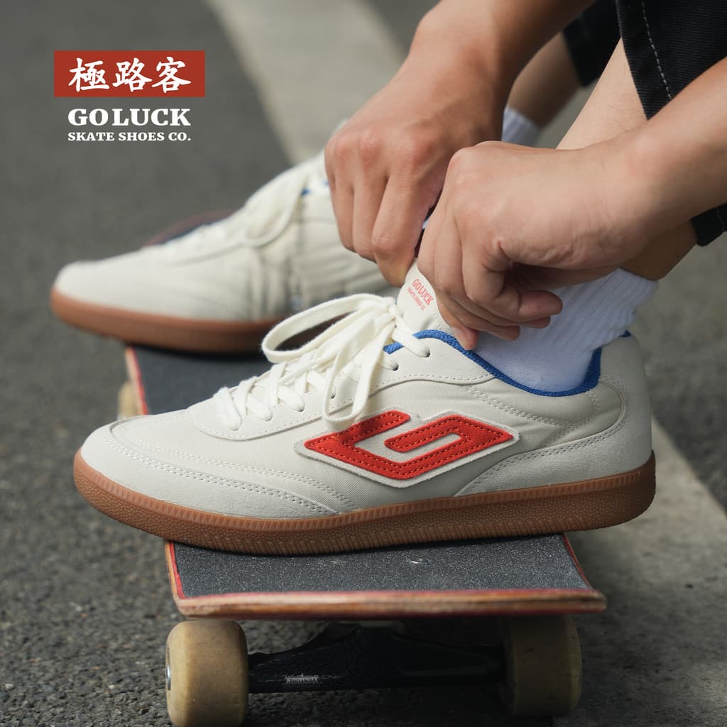 Jiluke novo estilo série G reconstrução geométrica branco laranja verão profissional sapatos de skate masculino feminino