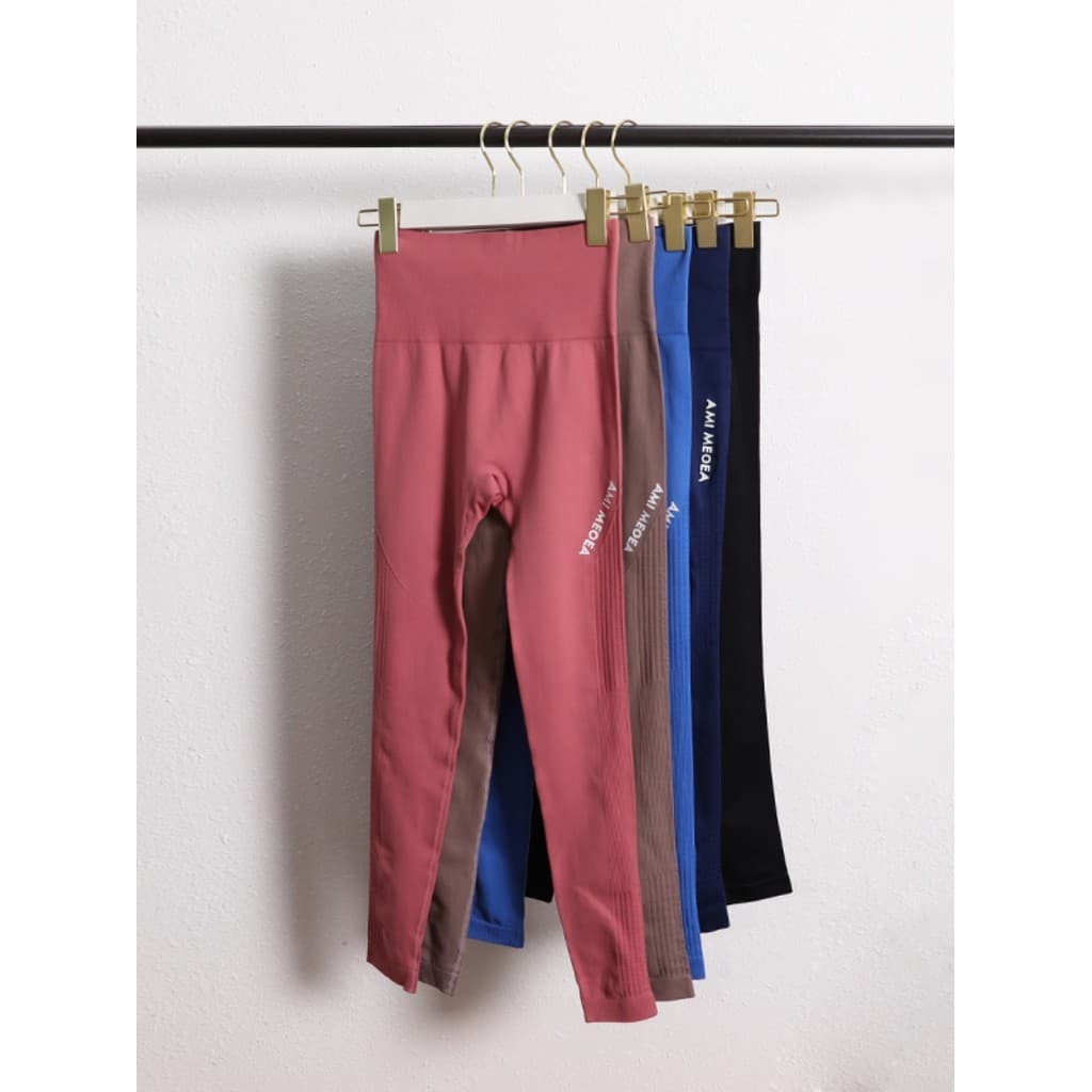 Calças de Fitness femininas leggings esportivas de alta elasticidade carta exterior Wear correndo treinamento leggings H