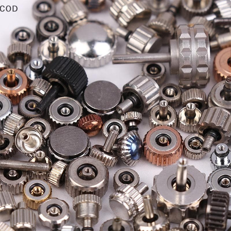[ala] 50/100 Unidades Acessórios De Relógio Peças De Desmontagem Cabeças DIY Ferramentas De Reparo Artesanal br