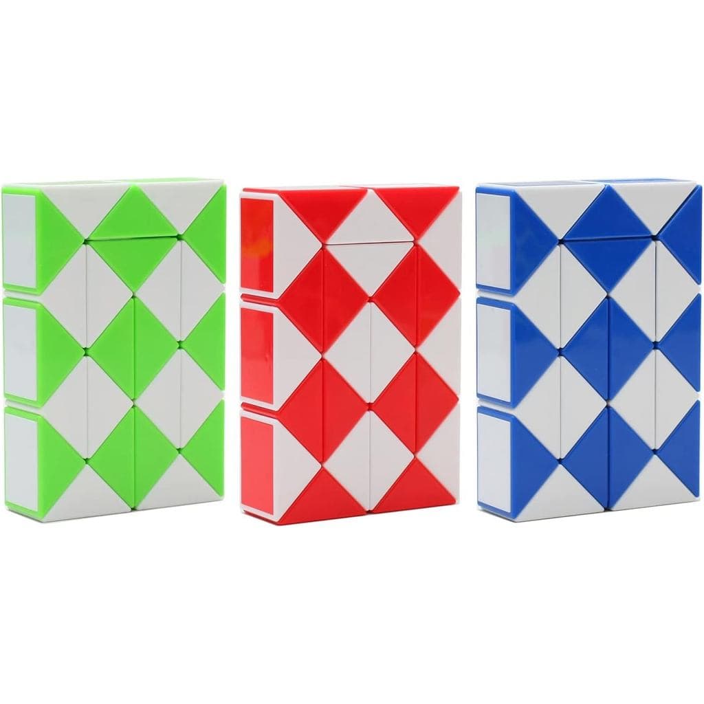 Cubo Mágico de Velocidade Snake, Quebra-Cabeça de Raciocínio para Ansiedade, TDAH e Autismo em Adultos e Crianças da SHU