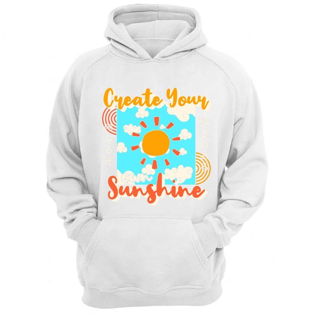 Blusa Moletom Canguru Moda Inverno Uniseex Exclusiva Sunshine Sol Premium