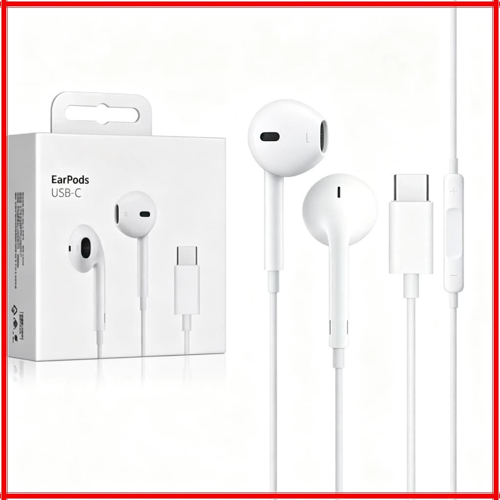 Fone Com Fio USB C Intraauricular e Música Áudio Imersivo Compatível com Todos Entrada C