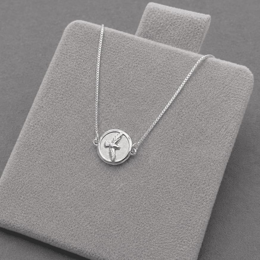Pulseira Espírito Santo com Banho em Prata 925