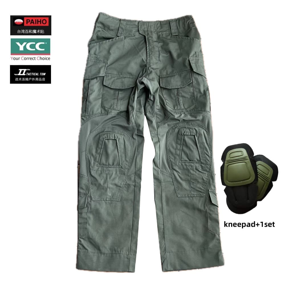 Calças táticas Tom GEN3 OD verde exército verde serviço especial calças de combate serviço G3 treinamento combate calças