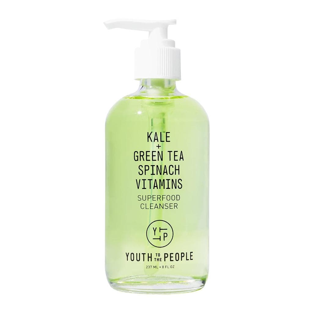 Youth To The People Superfood Facial Cleanser - Lava-Rosto Diária com Couve e Chá Verde, Remove Suavemente Maquiagem, Pr