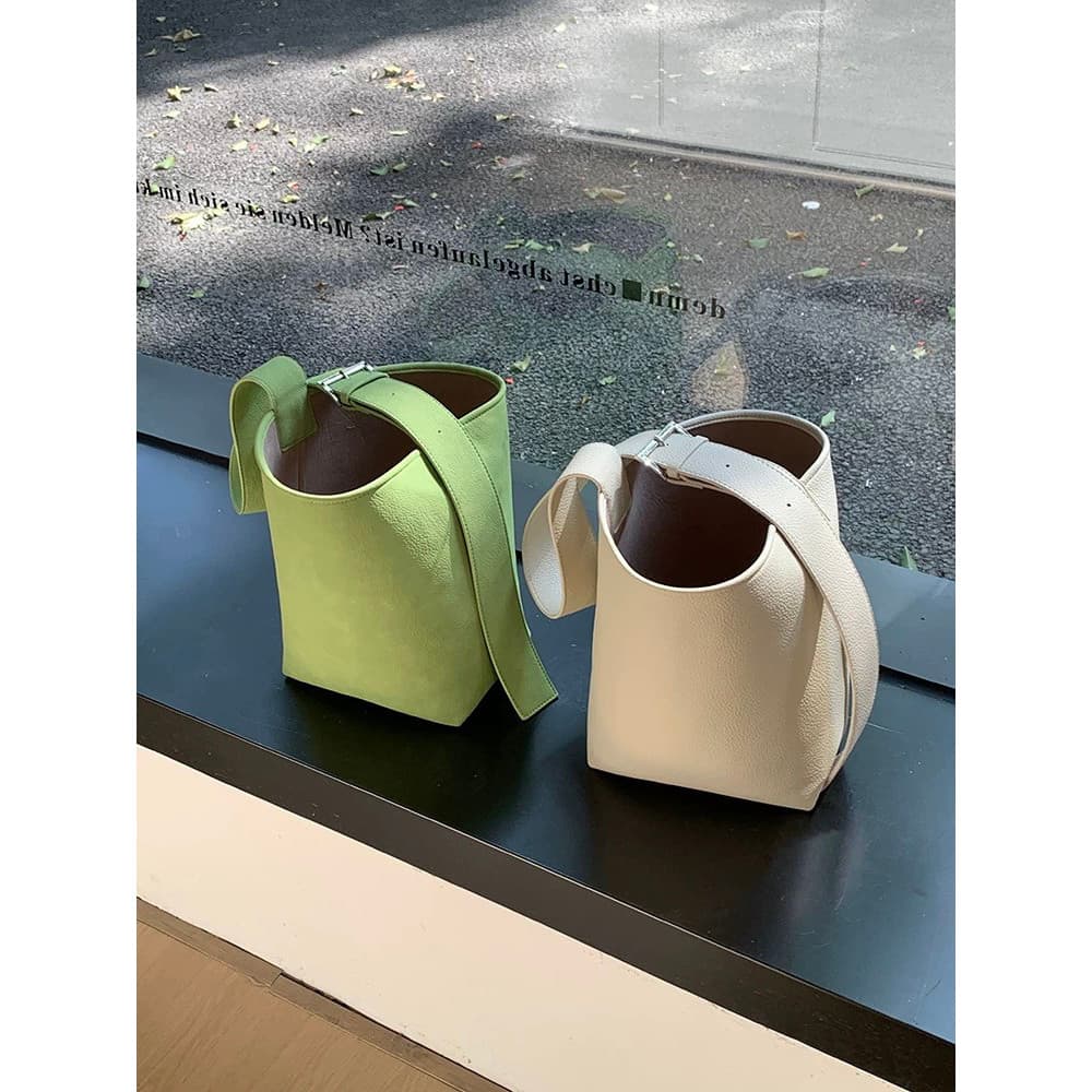 bolsa transversal feminino bolsa feminina Carne irmão Whirm versão coreana primavera verão novo estilo minimalista grand
