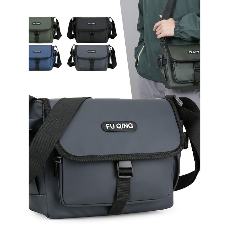 Nicho Retro grande capacidade carteiro Commuter esportes lazer na moda legal estilo de um ombro pequeno quadrado saco do