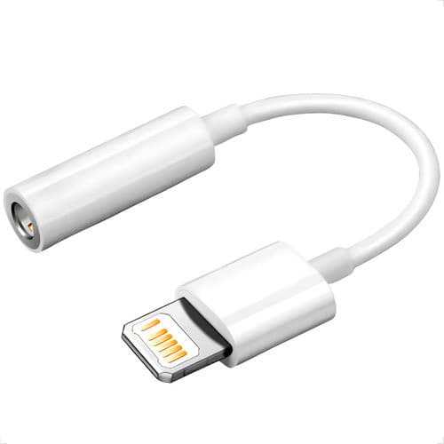 Adaptador Lightning Fone P3 P2 3,5mm Compatível iPhone iPad