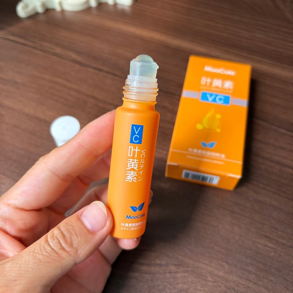 DINKISS Luteína Óleo para os olhos Óleo de essência para os olhos 8ml Melhora o embotamento Desbotamento das linhas dos