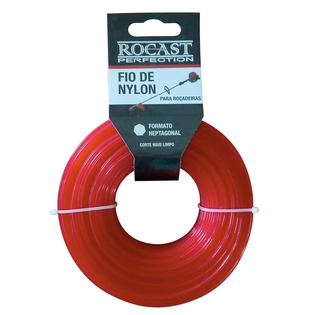 Fio De Nylon Para Roçadeira 3.0 Mm 30 M - 310,0018